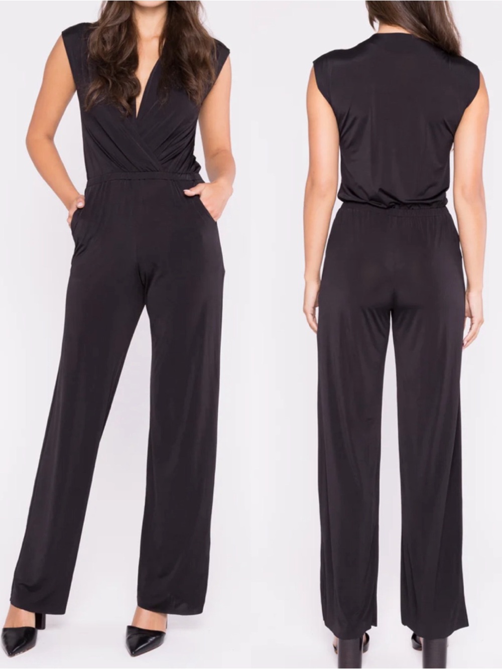 Ripley Rader Los Angeles Classic Black Jumpsuit Size 1+ 14-16
